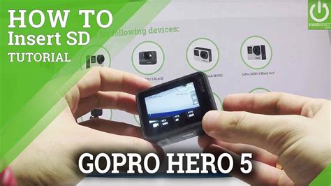 go pro hero 5 sd card slot how to open